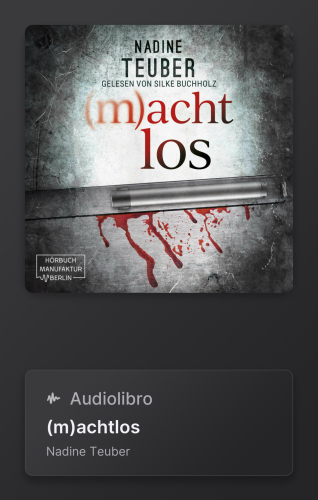 Lismio audiobook card example