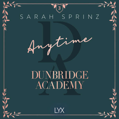 Cover - Sarah Sprinz - Anytime - Dunbridge Academy, Book 3
