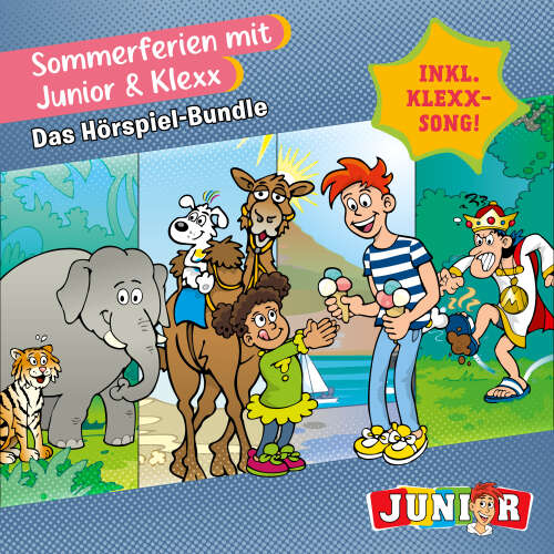 Cover - Junior & Klexx - Sommerferien mit Junior & Klexx - Sammelband
