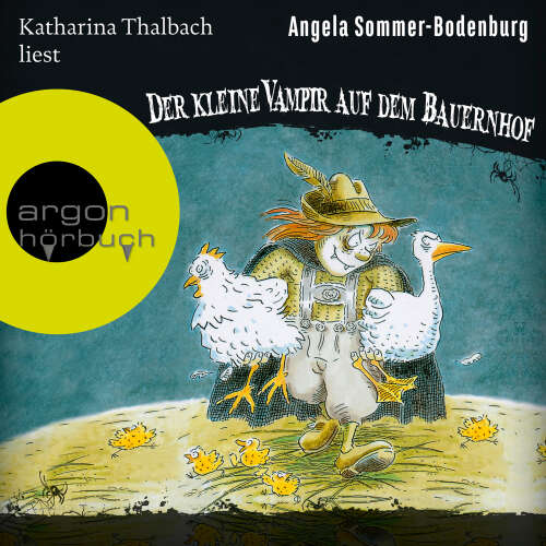 Cover - Angela Sommer-Bodenburg - Der kleine Vampir - Band 4 - Der kleine Vampir auf dem Bauernhof