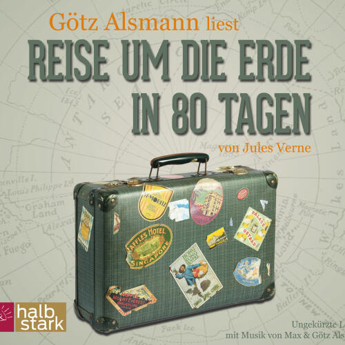 Cover - Jules Verne - Reise um die Erde in 80 Tagen