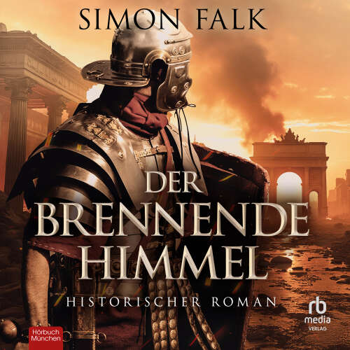 Cover - Simon Falk - Der brennende Himmel - Historischer Roman