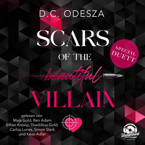 Cover - D. C. Odesza - Obsidian Villains - Band 1 - Scars of the beautiful Villain