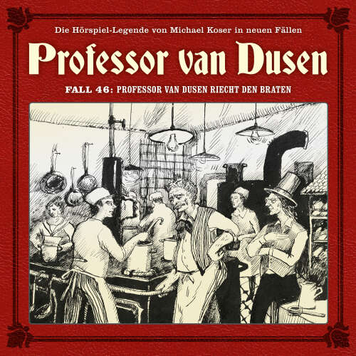 Cover - Professor van Dusen - Fall 46 - Professor van Dusen riecht den Braten