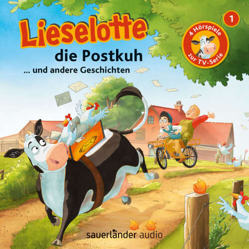 Cover - Lieselotte Filmhörspiele - Folge 1 - Lieselotte die Postkuh (Vier Hörspiele)