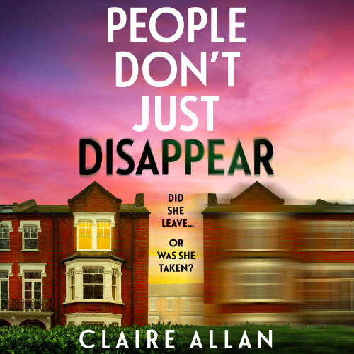 Cover - Claire Allan - People Don't Just Disappear