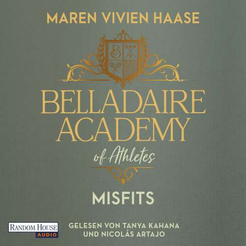 Cover - Maren Vivien Haase - Belladaire-Academy-Reihe - Band 3 - Belladaire Academy of Athletes - Misfits