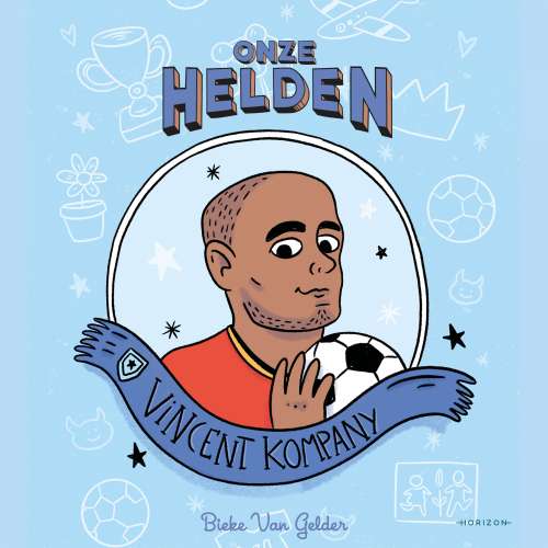 Cover - Bieke van Gelder - Onze helden - Vincent Kompany