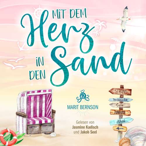 Cover - Marit Bernson - Strandkorbwunder - Band 7 - Mit dem Herz in den Sand