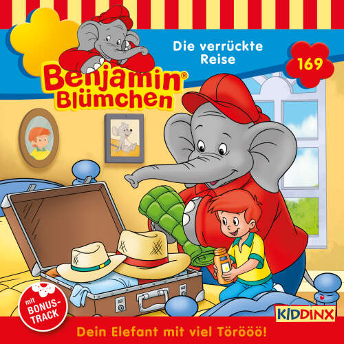 Cover - Benjamin Blümchen - Folge 169 - Die verrückte Reise