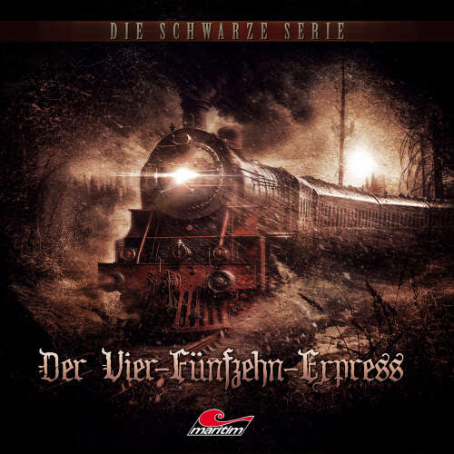 Cover - Die schwarze Serie - Folge 33 - Der Vier-Fünfzehn-Express