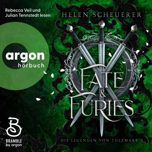 Cover - Helen Scheuerer - Die Legenden von Thezmarr - Band 3 - Fate and Furies - Die Legenden von Thezmarr 3