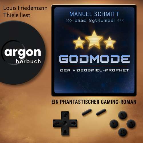 Cover - Manuel Schmitt - Godmode. Der Videospiel-Prophet - Ein phantastischer Gaming-Roman