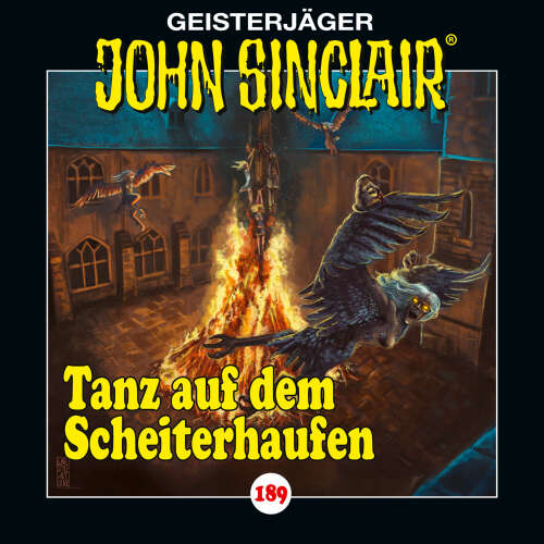 Cover - John Sinclair - Folge 189 - Tanz auf dem Scheiterhaufen