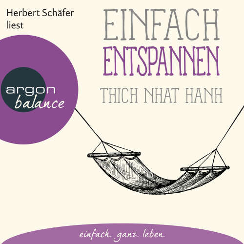 Cover - Thich Nhat Hanh - Einfach entspannen
