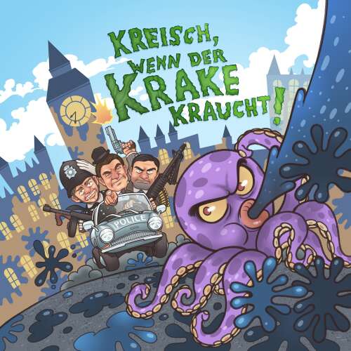 Cover - Holy Crazy Crime - Folge 1 - Kreisch, wenn der Krake kraucht