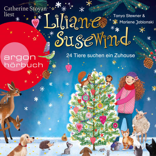 Cover - Tanya Stewner - Liliane Susewind - Band 16 - 24 Tiere suchen ein Zuhause. Das Adventskalender-Hörbuch