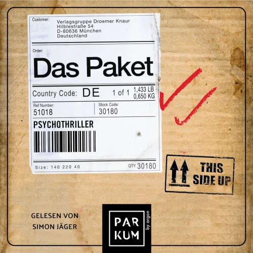 Cover - Sebastian Fitzek - Das Paket