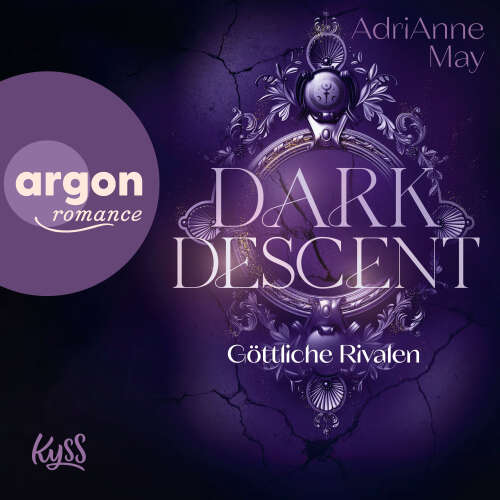 Cover - AdriAnne May - Labyrinth-Dilogie - Band 2 - Dark Descent - Göttliche Rivalen