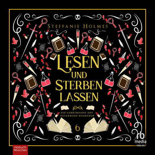 Cover - Steffanie Holmes - Die Geheimnisse des Nevermore Bookshop - Die Nevermore Bookshop Mysterien - Band 6 - Lesen und Sterben lassen