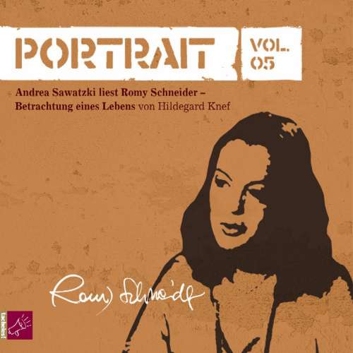 Cover - Hildegard Knef - Portrait: Romy Schneider