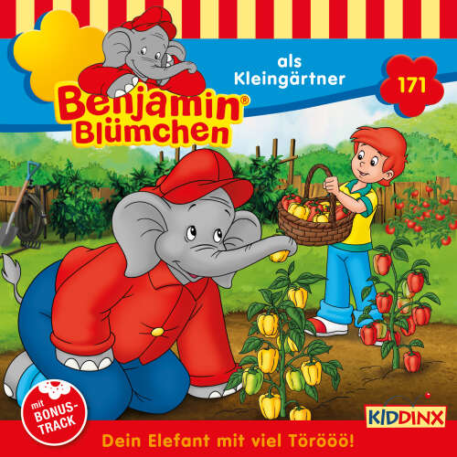 Cover - Benjamin Blümchen - Folge 171 - als Kleingärtner