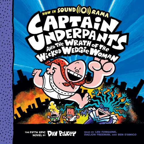 Cover - Dav Pilkey - Captain Underpants 5 - Captain Underpants and the Wrath of the Wicked Wedgie Woman