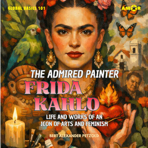 Cover - Bert Alexander Petzold - The Admired Painter Frida Kahlo - The Life and Works of an Icon of Art and Feminism, Global Basics 101 - Your Series for Modern Knowledge, Book 1