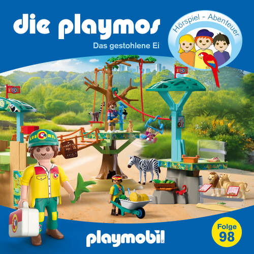 Cover - Die Playmos - Folge 98 - Das gestohlene Ei