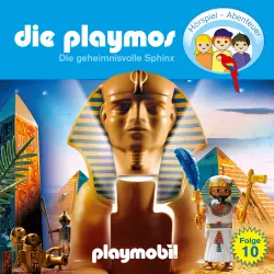Cover - Die Playmos - Das Original Playmobil Hörspiel - Folge 10 - Die geheimnisvolle Sphinx