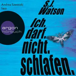 Cover - S. J. Watson - Ich. darf. nicht. schlafen