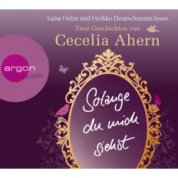 Cover - Cecelia Ahern - Solange du mich siehst