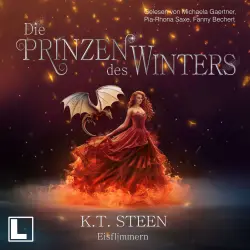 Cover - K. T. Steen - Eisfeuer-Saga - Band 4 - Eisflimmern - Die Prinzen des Winters