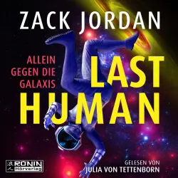 Cover - Zack Jordan - Last Human - Allein gegen die Galaxis