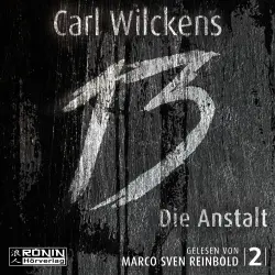 Cover - Carl Wilckens - Dreizehn 2 - Die Anstalt