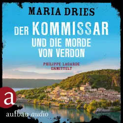 Cover - Maria Dries - Kommissar Philippe Lagarde - Ein Kriminalroman aus der Normandie - Band 6 - Der Kommissar und die Morde von Verdon