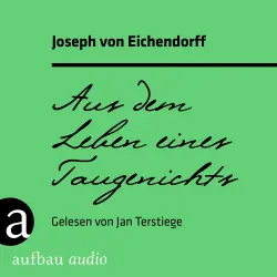 Cover - Joseph von Eichendorff - Aus dem Leben eines Taugenichts