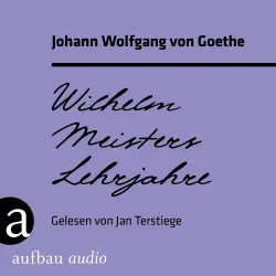 Cover - Johann Wolfgang von Goethe - Wilhelm Meisters Lehrjahre