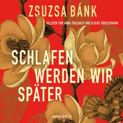 Cover - Zsuzsa Bánk - Schlafen werden wir später