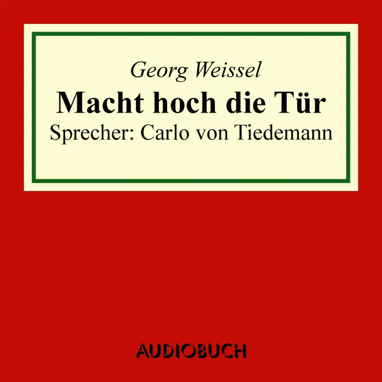 Cover von Georg Weissel - Macht hoch die Tür