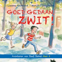 Cover - Lianne Biemond - Avonturen van Steef Stekel - Deel 3 - Goed gedaan, Zwit!