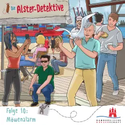 Cover - Die Alster-Detektive - Folge 10 - Möwenalarm