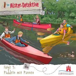 Cover - Die Alster-Detektive - Folge 9 - Paddeln mit Pannen