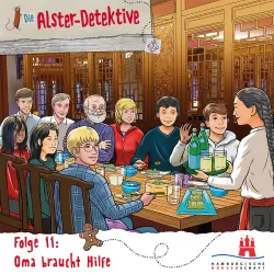 Cover - Die Alster-Detektive - Folge 11 - Oma braucht Hilfe