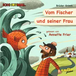 Cover - Brüder Grimm - Vom Fischer und seiner Frau - Prominente lesen Märchen - IchHörMal