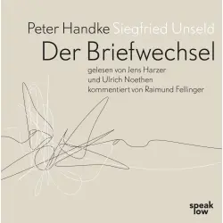Cover - Peter Handke - Der Briefwechsel