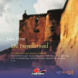 Cover - Andreas Masuth - Jules Verne - Folge 2 - Die Propellerinsel