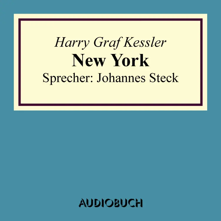 Cover von Harry Graf Kessler - New York