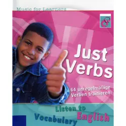 Cover - Rainer Lamprecht - Music for Learners - Just Verbs - unregelmäßige Verben trainieren