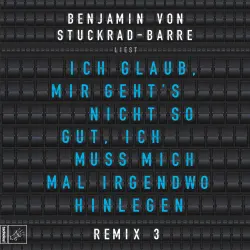 Cover - Benjamin von Stuckrad-Barre - Ich glaub, mir geht's nicht so gut, ich muss mich mal irgendwo hinlegen - Remix 3